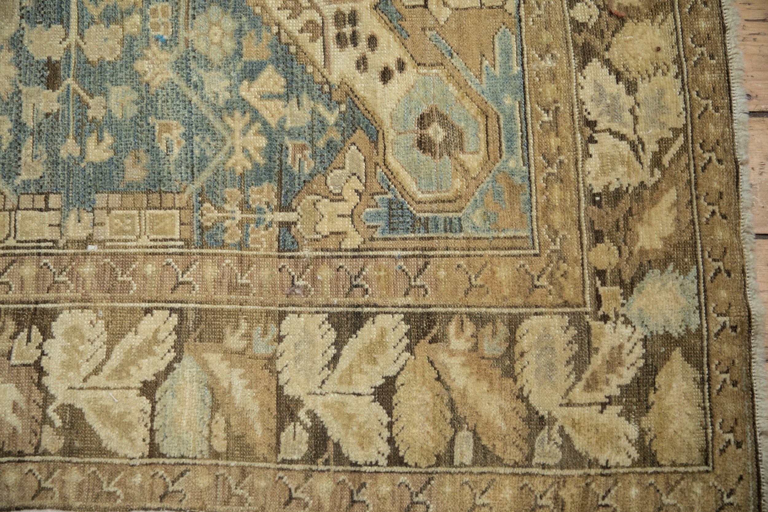 7x13 Vintage Distressed Kurdish Carpet by Old New House® - product image 3 for Resin Society