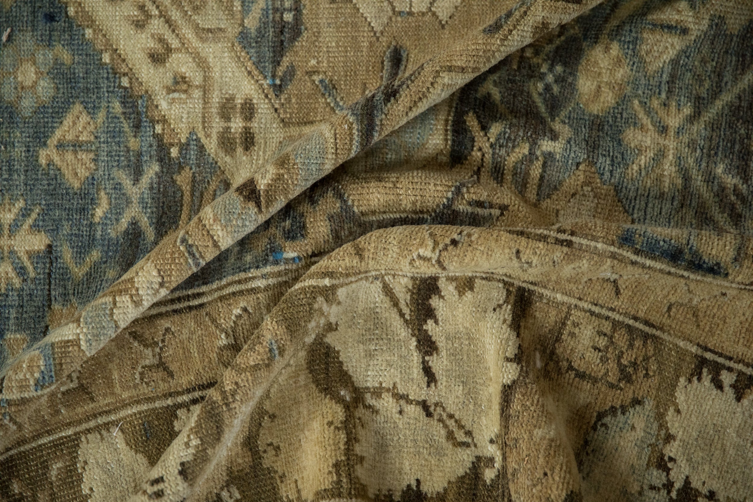 7x13 Vintage Distressed Kurdish Carpet by Old New House® - product image 14 for Resin Society
