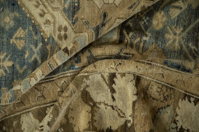 7x13 Vintage Distressed Kurdish Carpet by Old New House® - product image 14 for Resin Society