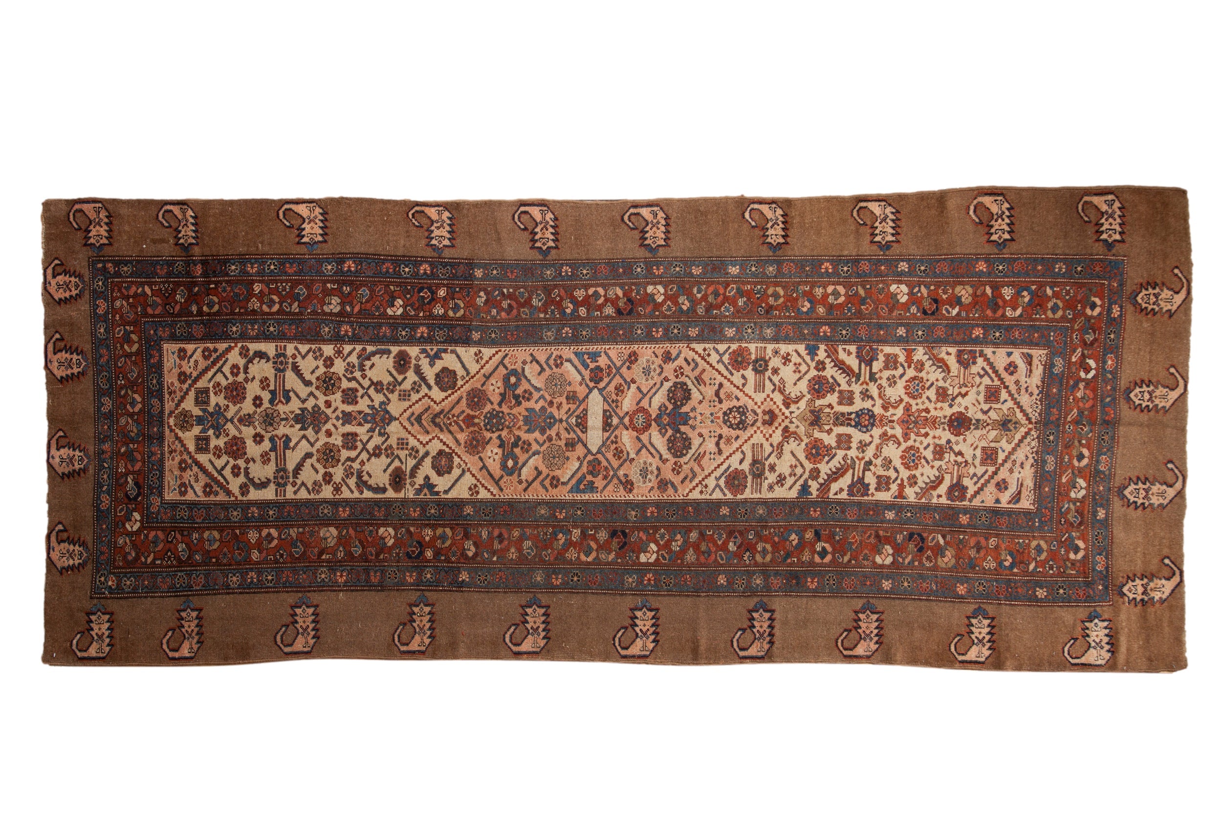 4.5x12 Antique Serab Rug Runner by Old New House® - main product image for Resin Society