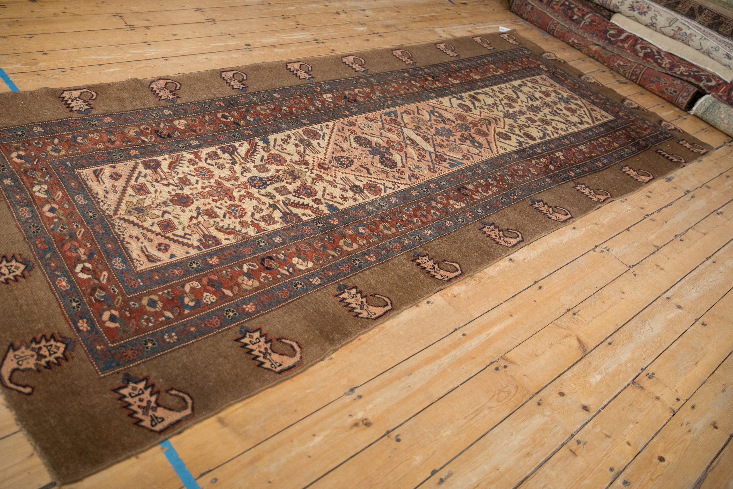 4.5x12 Antique Serab Rug Runner by Old New House® - product image 6 for Resin Society