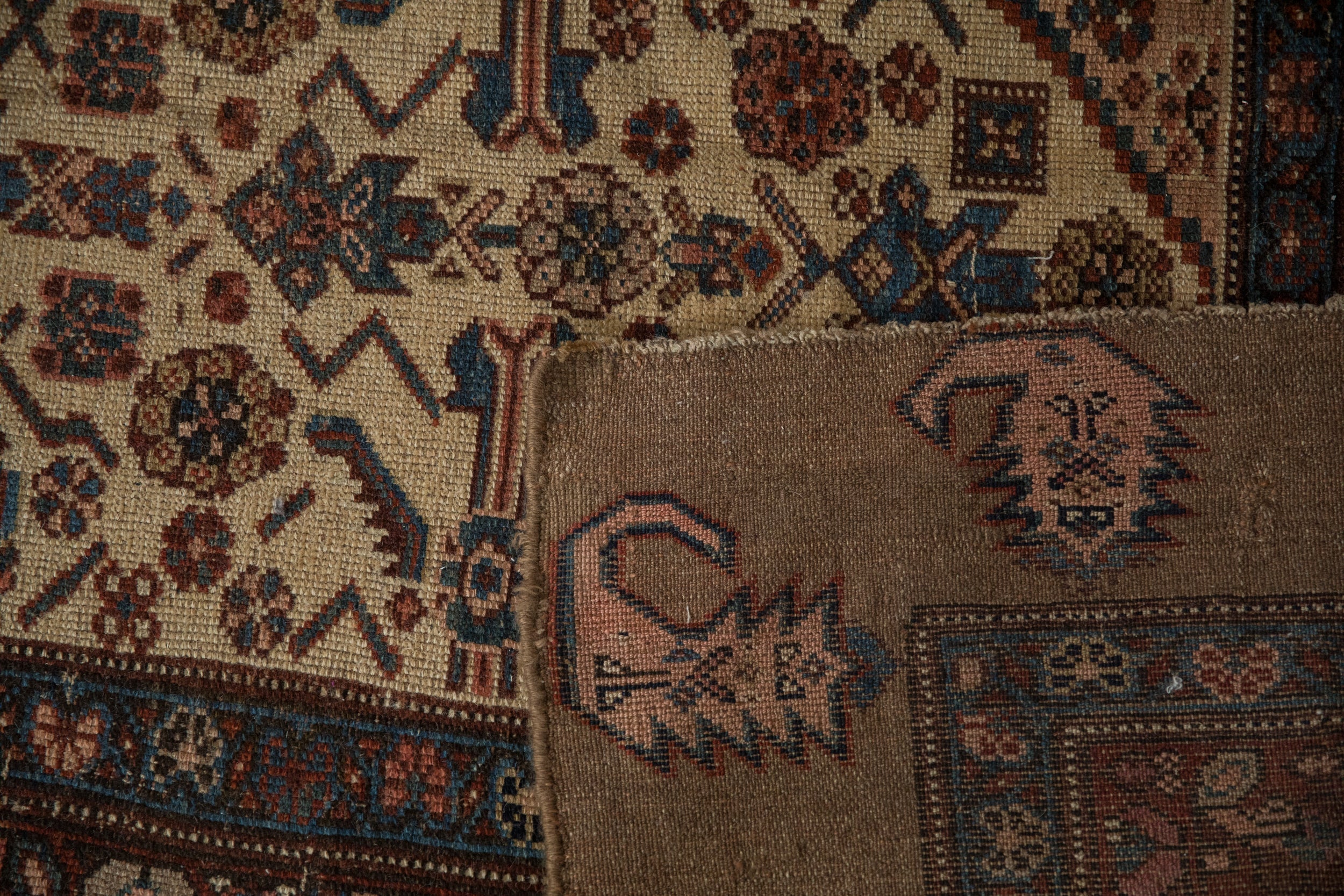 4.5x12 Antique Serab Rug Runner by Old New House® - product image 10 for Resin Society