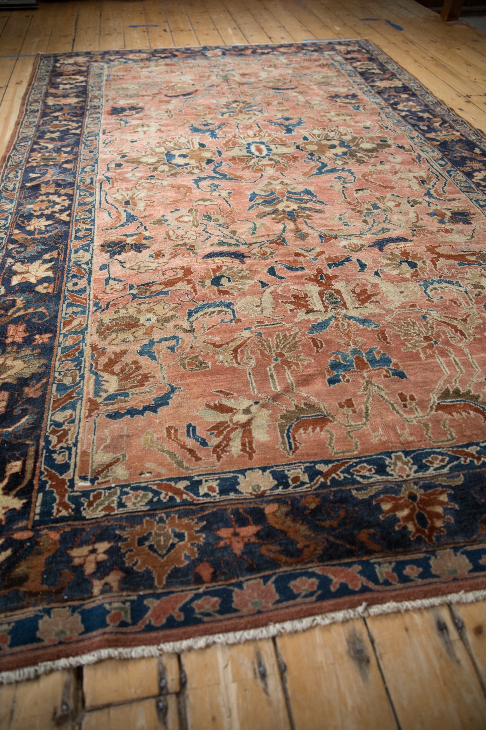 6x9.5 Antique Fine Distressed Lilihan Carpet by Old New House® - product image 8 for Resin Society