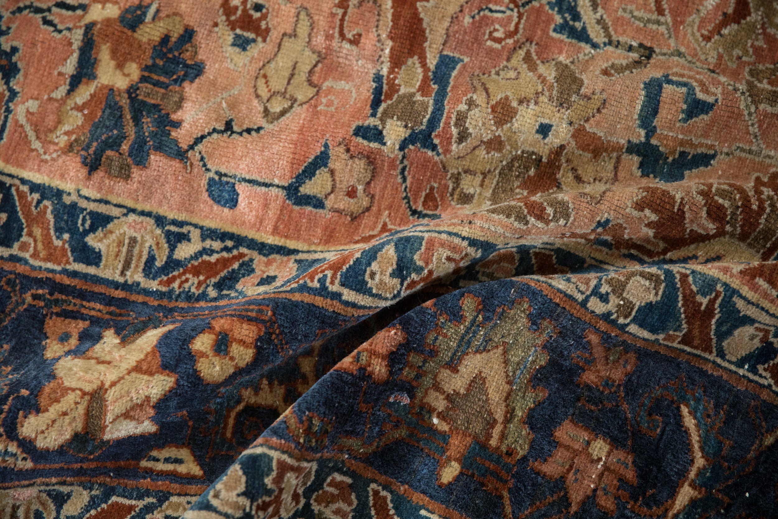 6x9.5 Antique Fine Distressed Lilihan Carpet by Old New House® - product image 12 for Resin Society