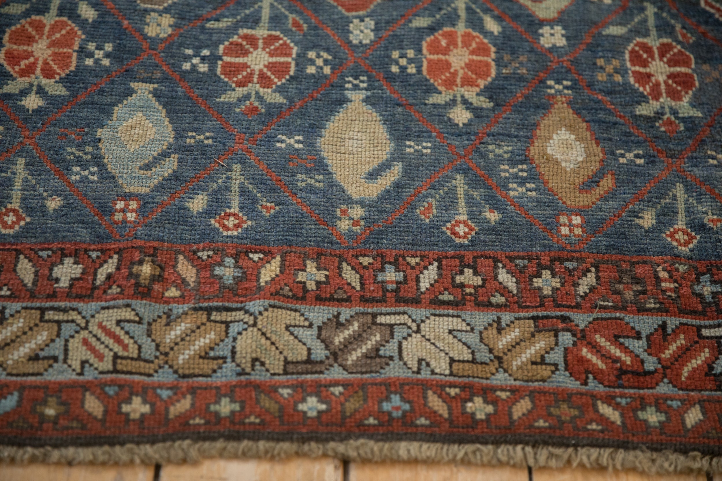 6.5x10.5 Antique Distressed Kurdish Carpet by Old New House® - product image 10 for Resin Society