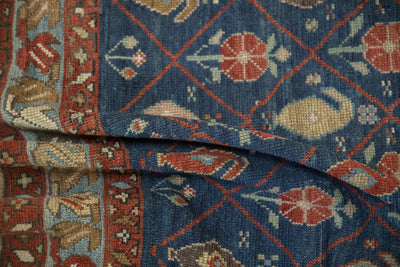 6.5x10.5 Antique Distressed Kurdish Carpet by Old New House® - product image 12 for Resin Society