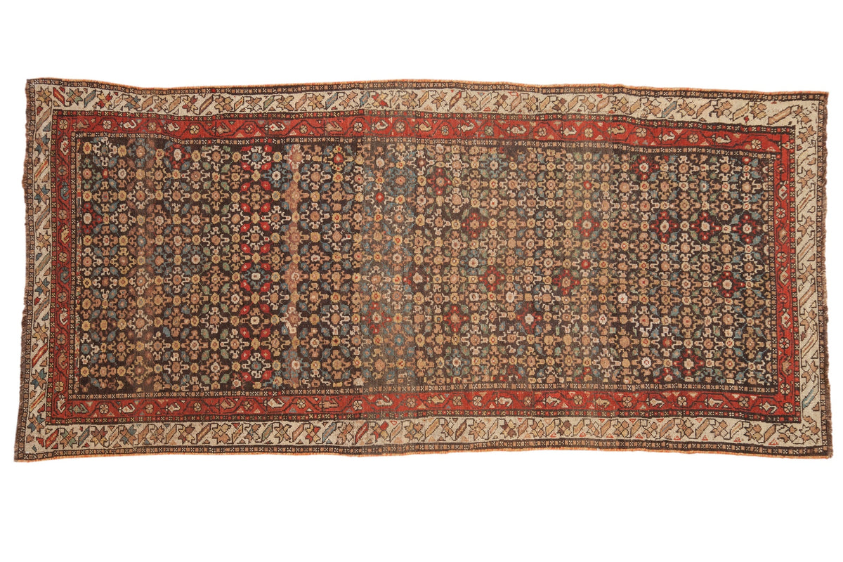 4x8.5 Antique Qashqai Rug Runner by Old New House® - main product image for Resin Society