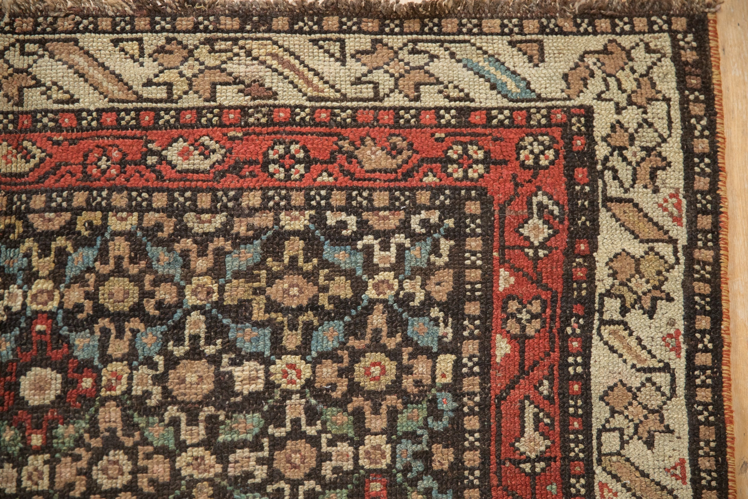 4x8.5 Antique Qashqai Rug Runner by Old New House® - product image 3 for Resin Society
