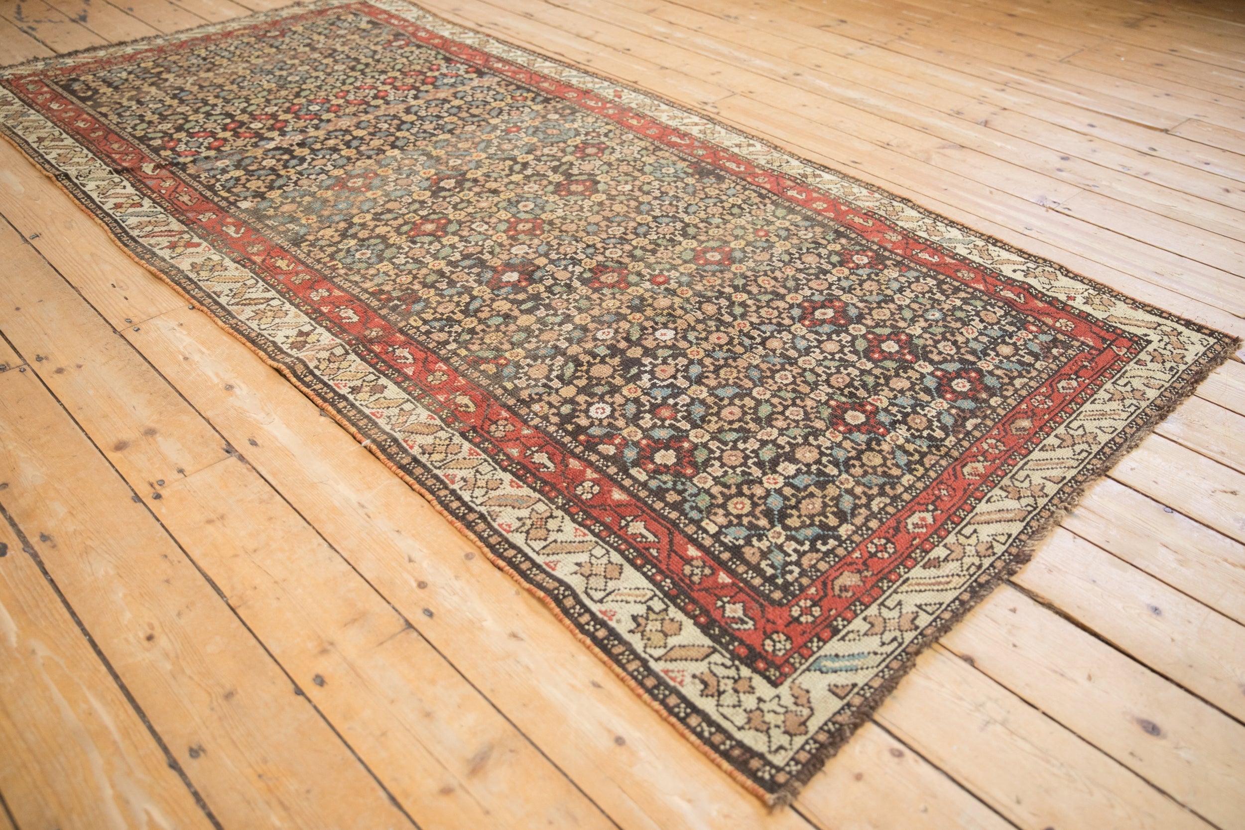 4x8.5 Antique Qashqai Rug Runner by Old New House® - product image 4 for Resin Society