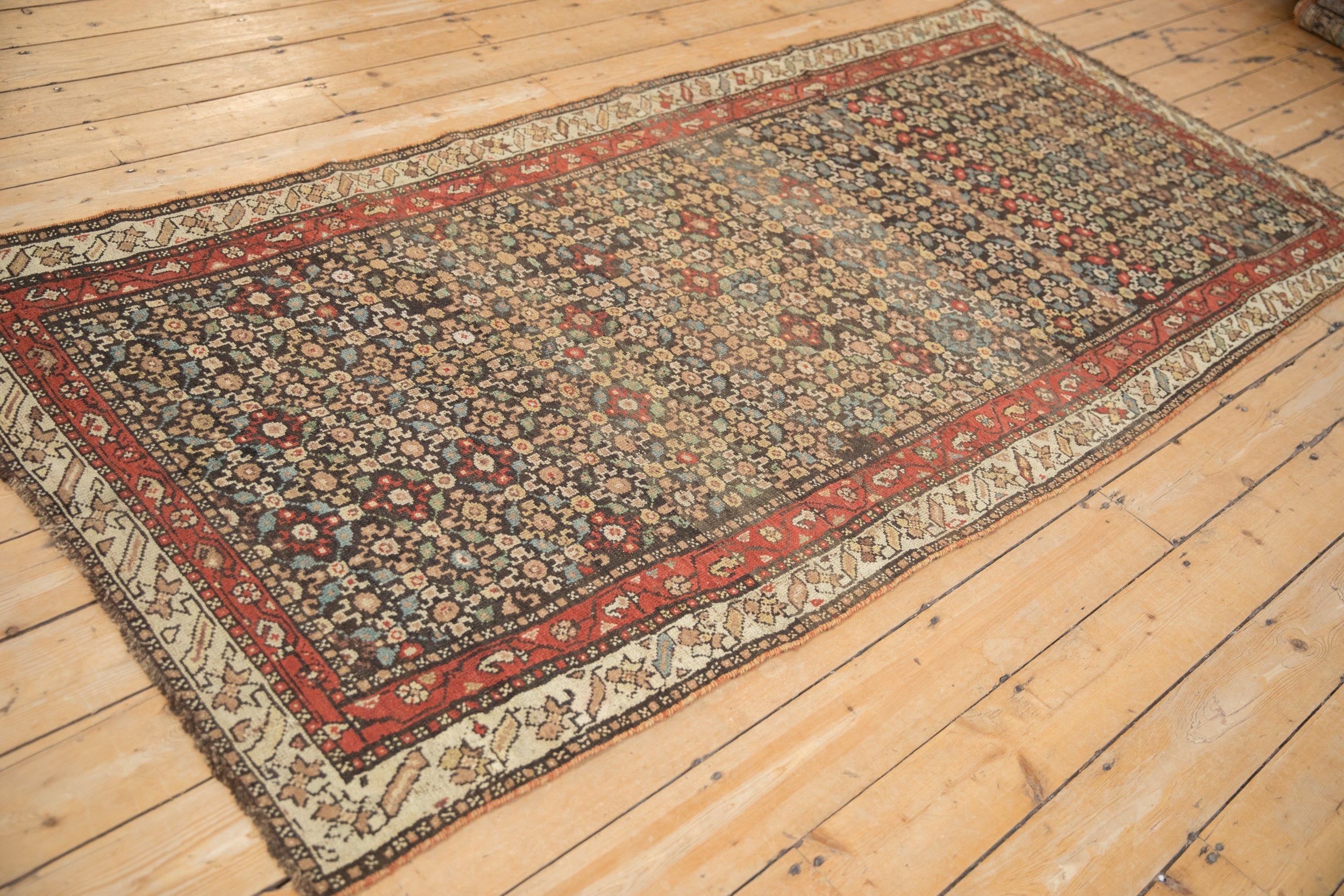 4x8.5 Antique Qashqai Rug Runner by Old New House® - product image 6 for Resin Society