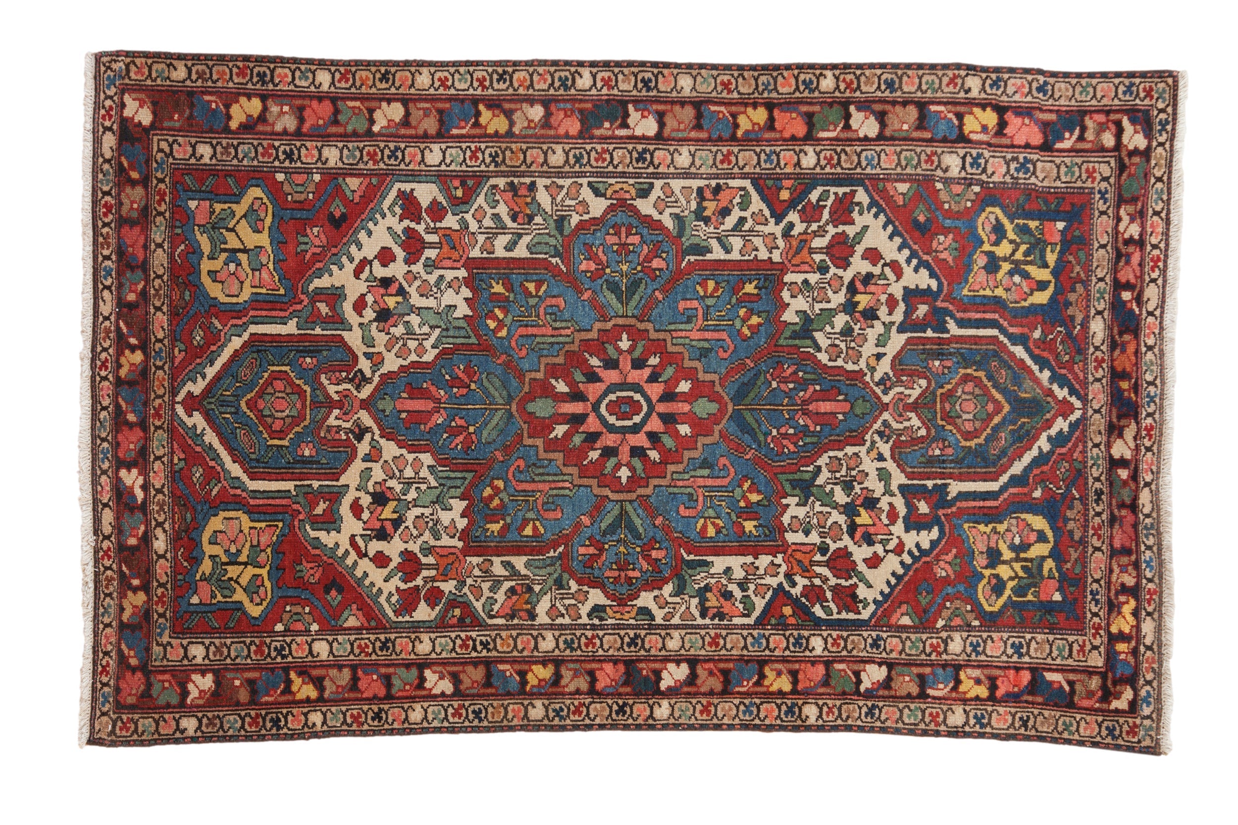 4.5x7 Vintage Baktiari Rug by Old New House® - main product image for Resin Society