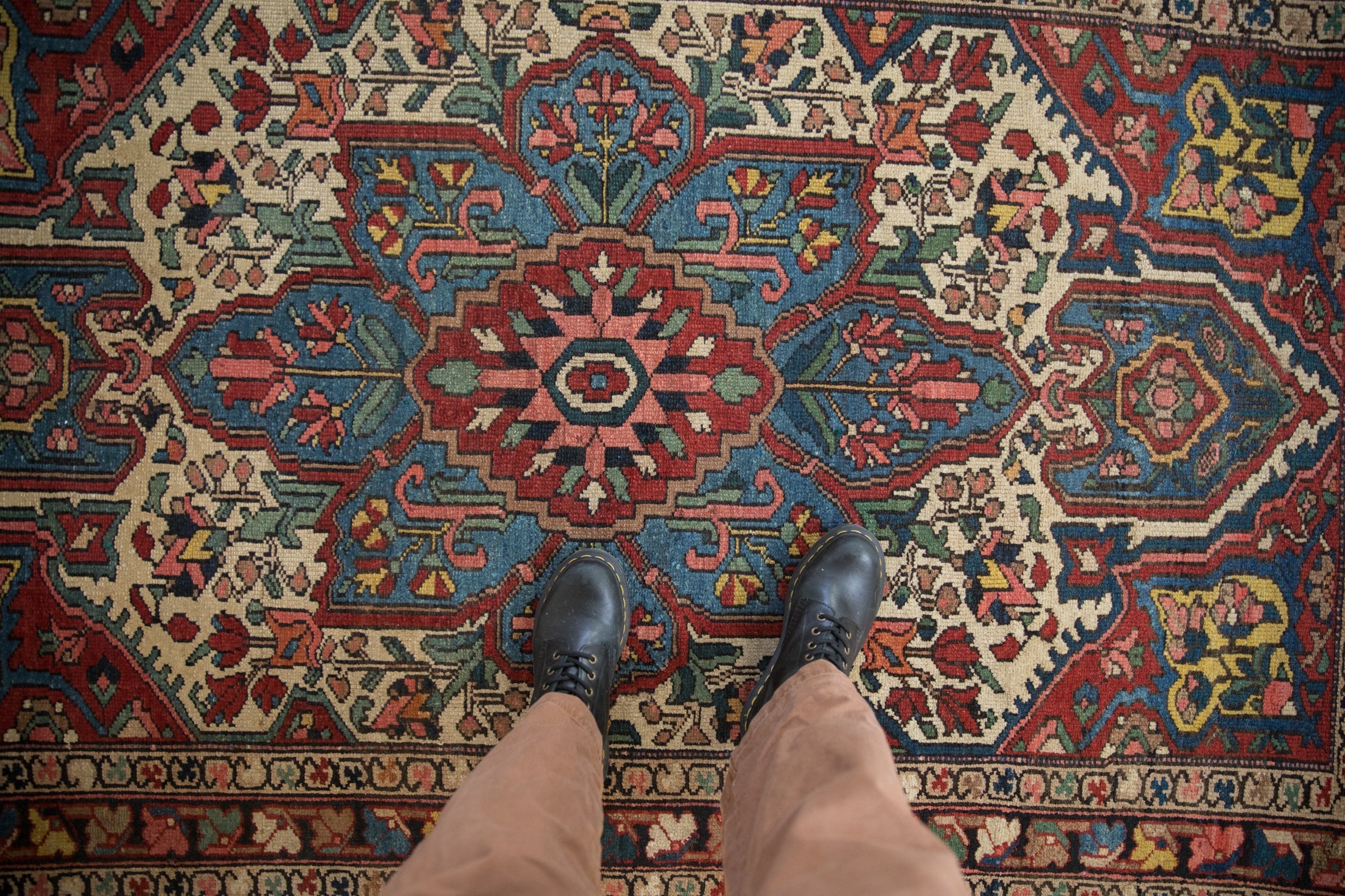 4.5x7 Vintage Baktiari Rug by Old New House® - product image 2 for Resin Society