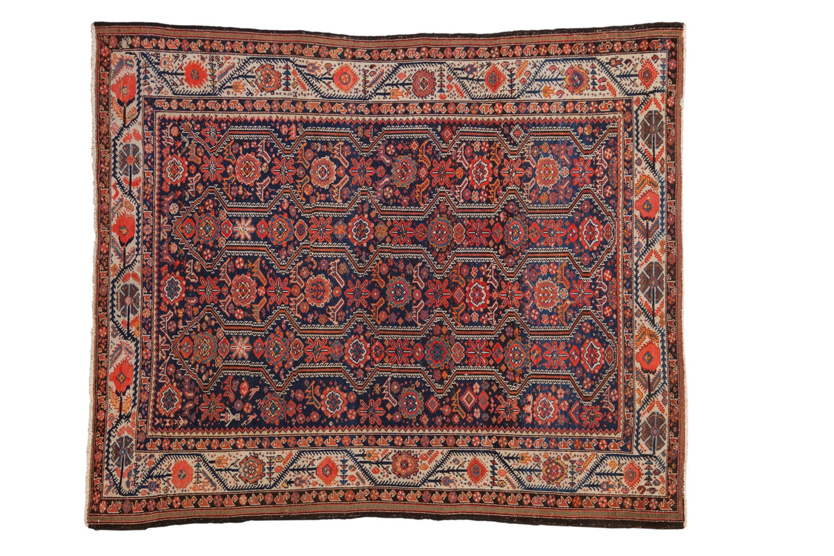 5.5x6.5 Antique Fine Malayer Carpet by Old New House® - main product image for Resin Society