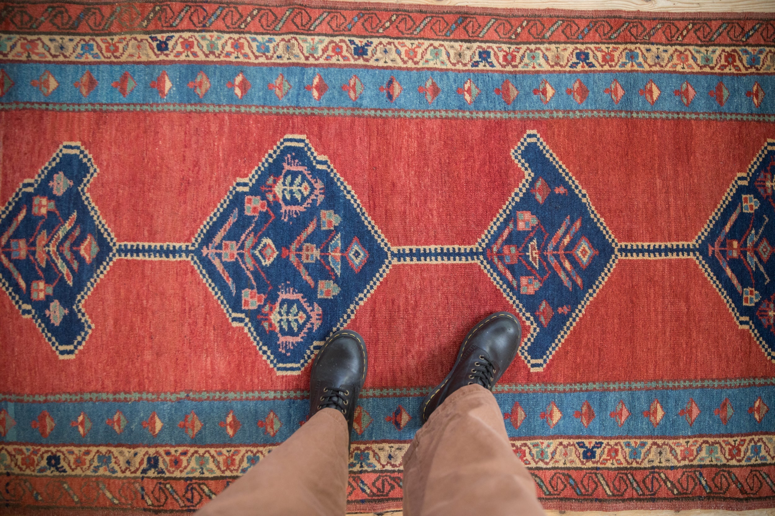 3.5x10 Antique Bakshaish Rug Runner by Old New House® - product image 2 for Resin Society