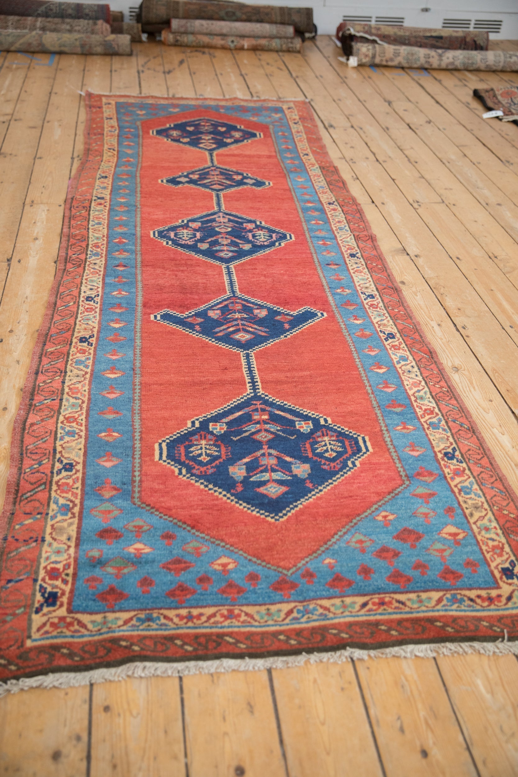 3.5x10 Antique Bakshaish Rug Runner by Old New House® - product image 4 for Resin Society