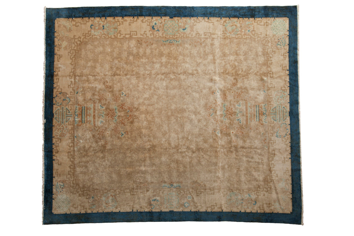 8x9.5 Antique Art Deco Carpet by Old New House® - main product image for Resin Society