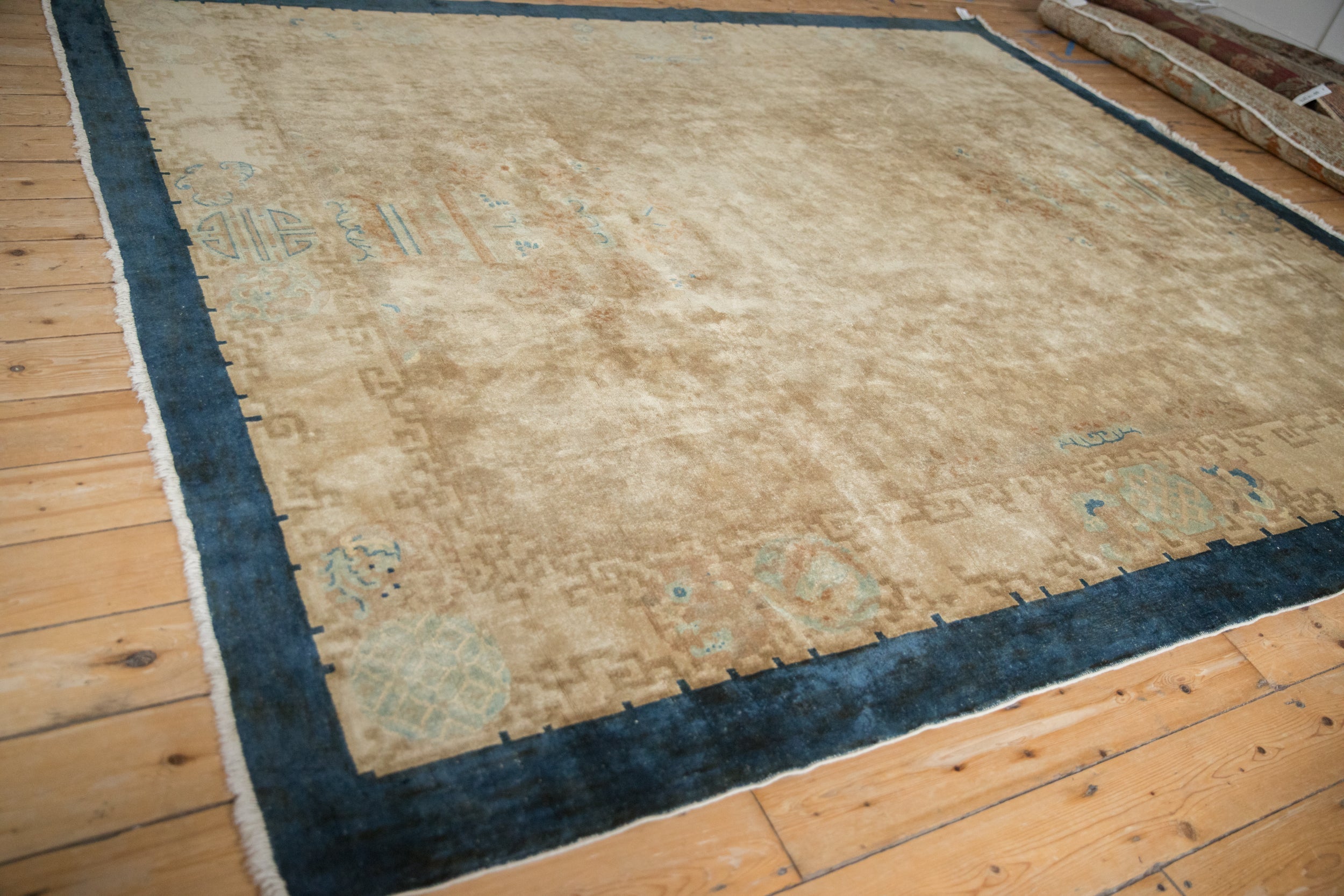 8x9.5 Antique Art Deco Carpet by Old New House® - product image 6 for Resin Society