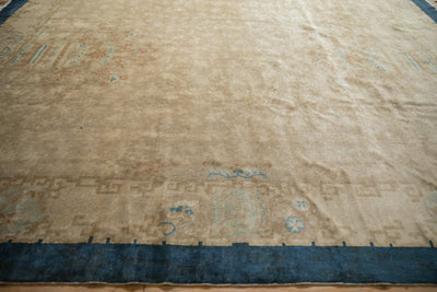 8x9.5 Antique Art Deco Carpet by Old New House® - product image 11 for Resin Society