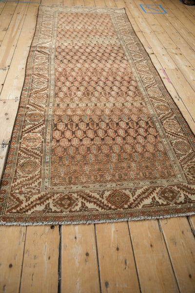 RESERVED 3.5x9.5 Vintage Distressed Hamadan Rug Runner