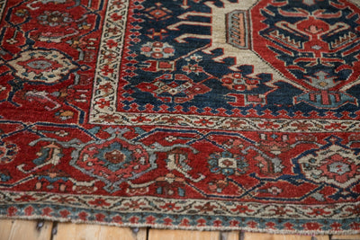 4.5x5.5 Antique Fine Karaja Square Rug by Old New House® - product image 8 for Resin Society