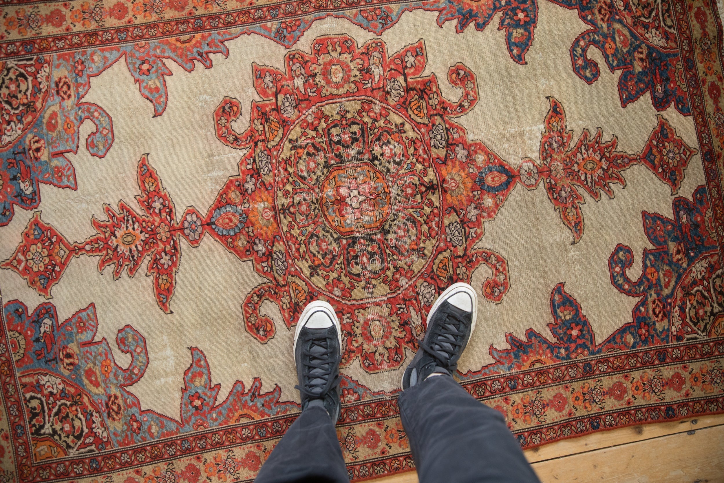 4x6 Antique Fine Malayer Rug by Old New House® - product image 2 for Resin Society