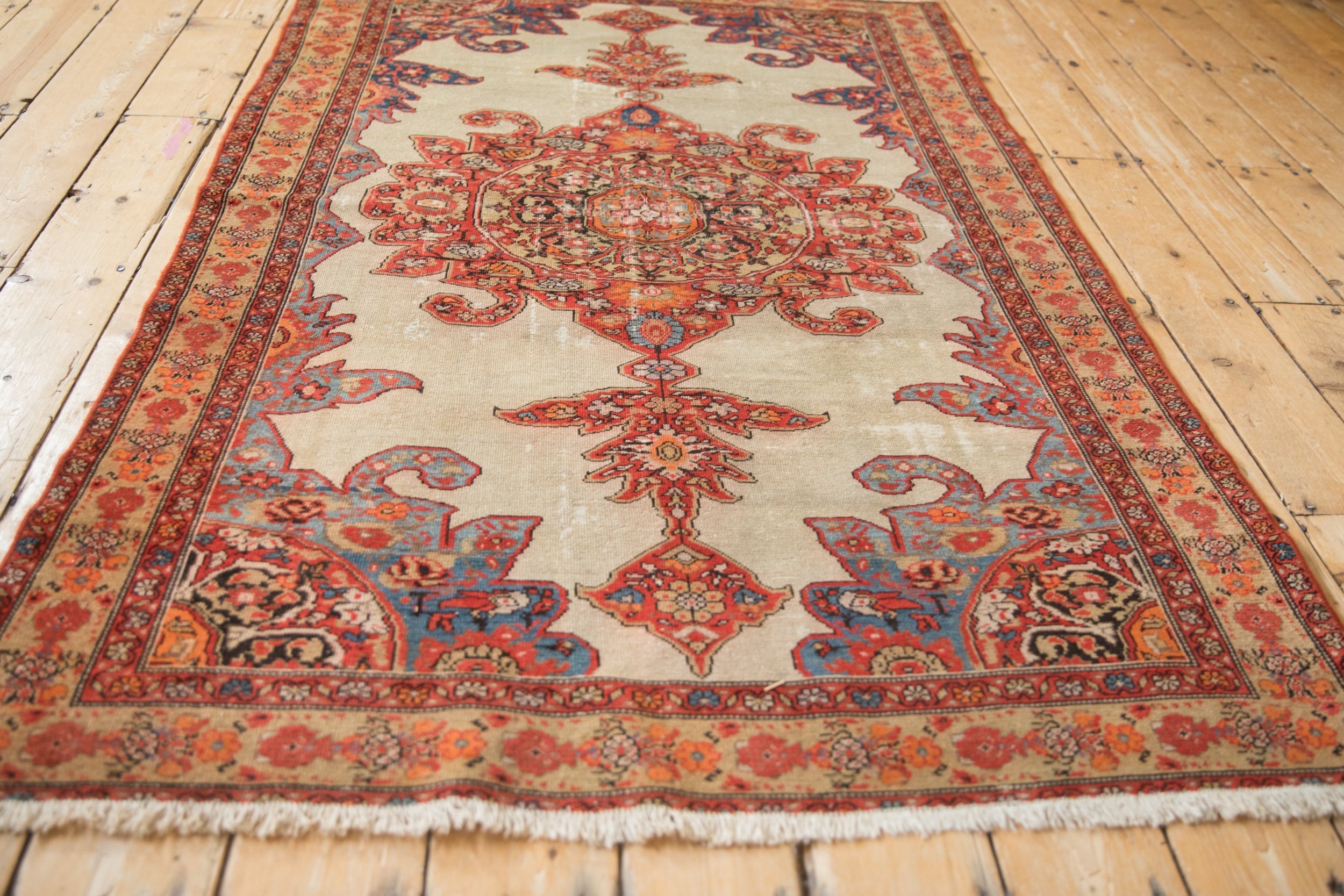 4x6 Antique Fine Malayer Rug by Old New House® - product image 9 for Resin Society