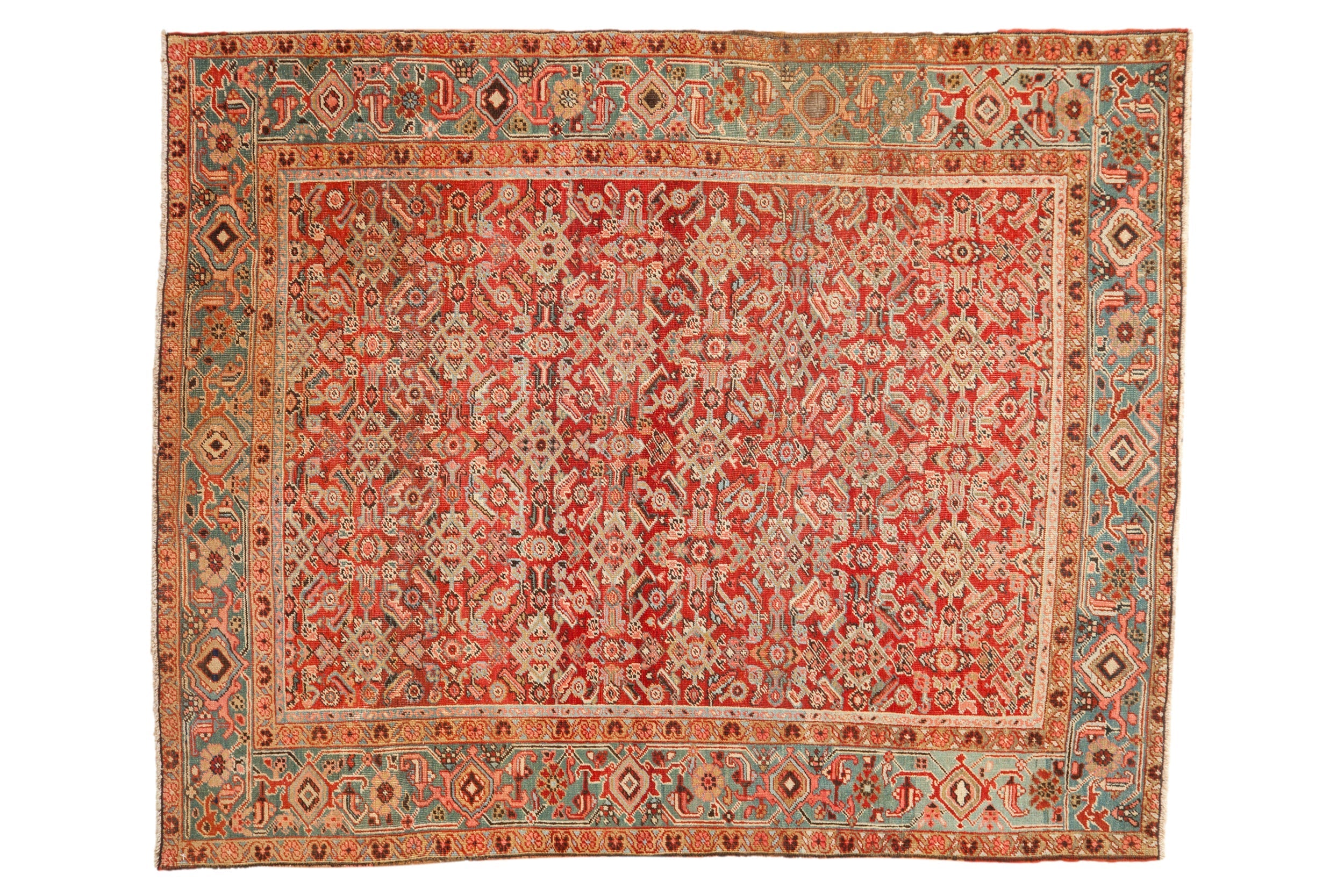 4.5x6 Antique Heriz Rug by Old New House® - main product image for Resin Society
