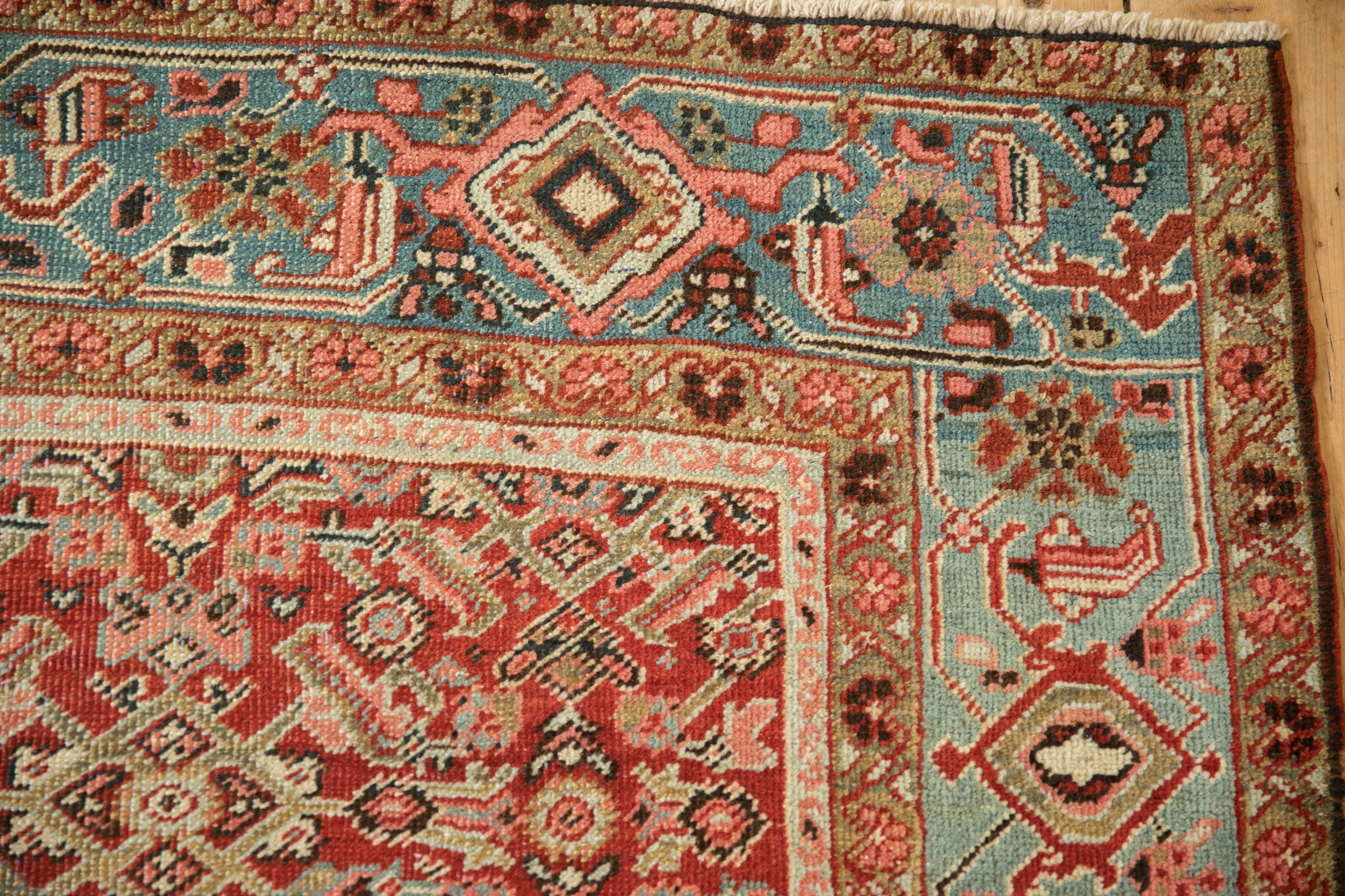 4.5x6 Antique Heriz Rug by Old New House® - product image 3 for Resin Society