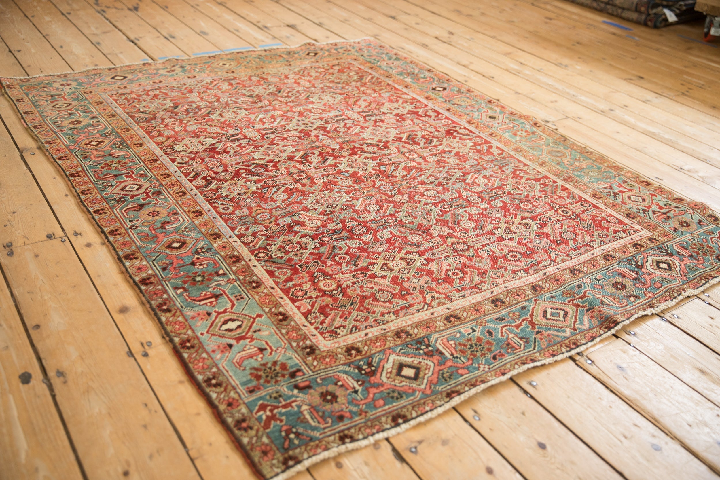 4.5x6 Antique Heriz Rug by Old New House® - product image 4 for Resin Society