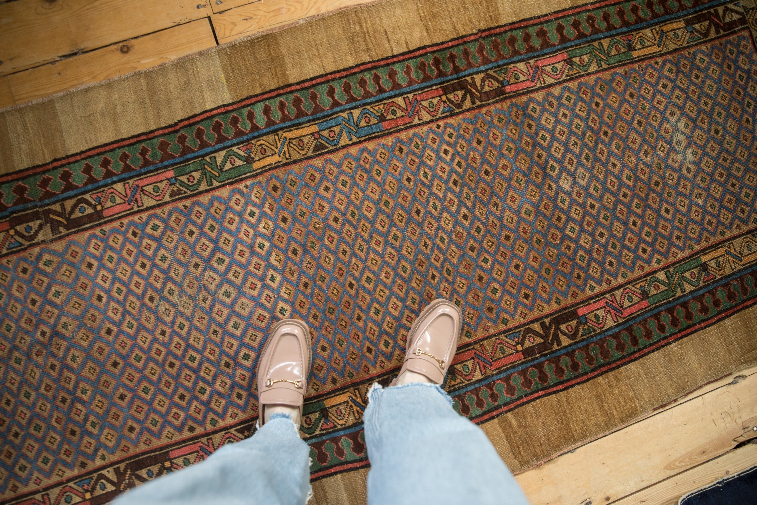 3.5x8.5 Antique Serab Rug Runner by Old New House® - product image 2 for Resin Society