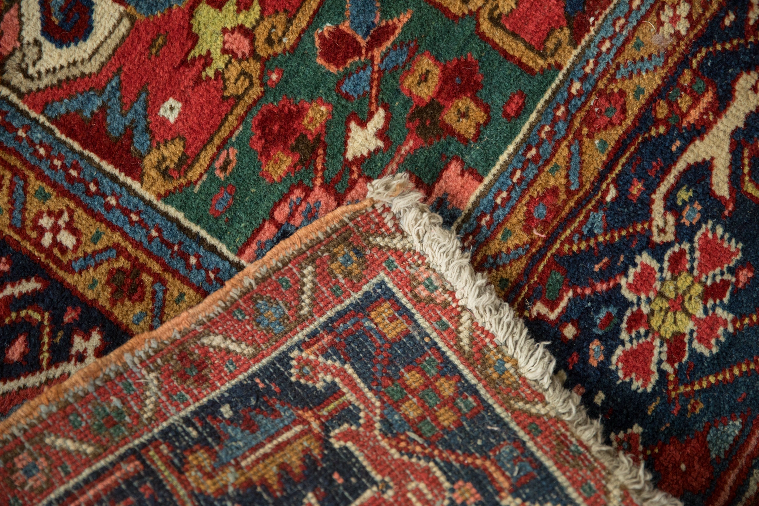 7.5x11 Vintage Heriz Carpet by Old New House® - product image 13 for Resin Society
