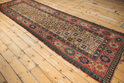 4x11.5 Antique Kazak Rug Runner by Old New House® - product image 9 for Resin Society