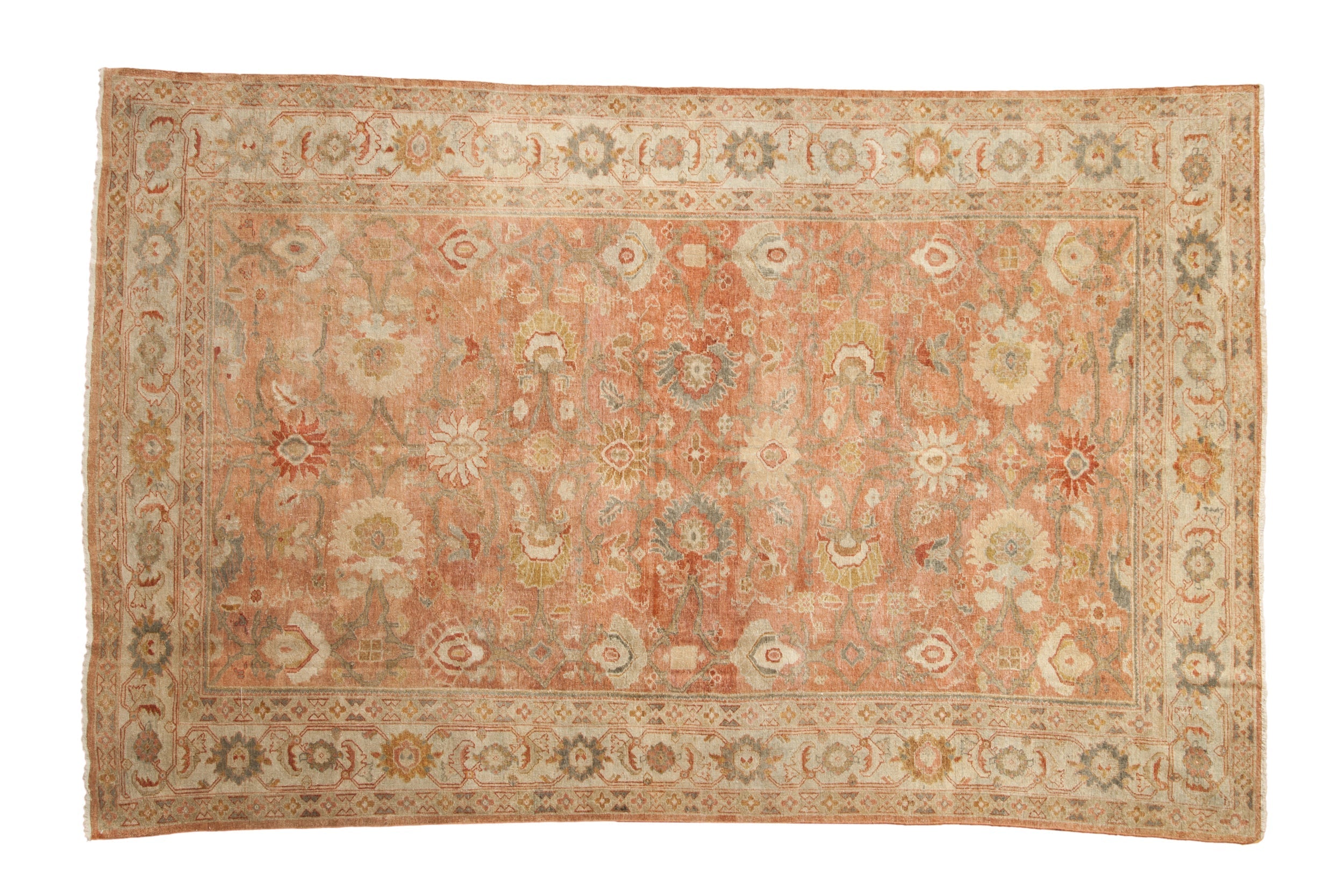 6.5x10 Vintage Distressed Mahal Carpet by Old New House® - main product image for Resin Society