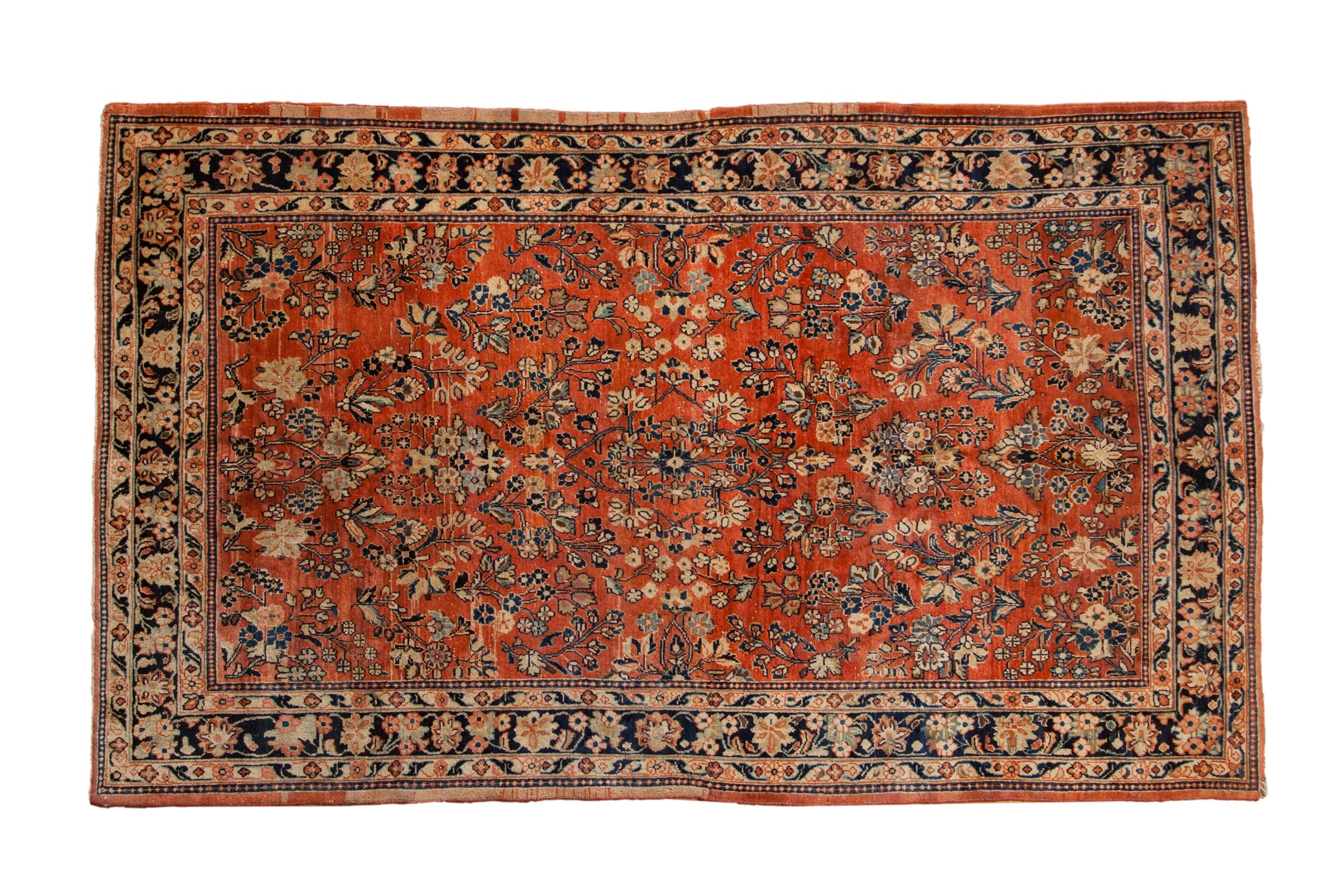 5x8.5 Vintage Sarouk Carpet by Old New House® - main product image for Resin Society