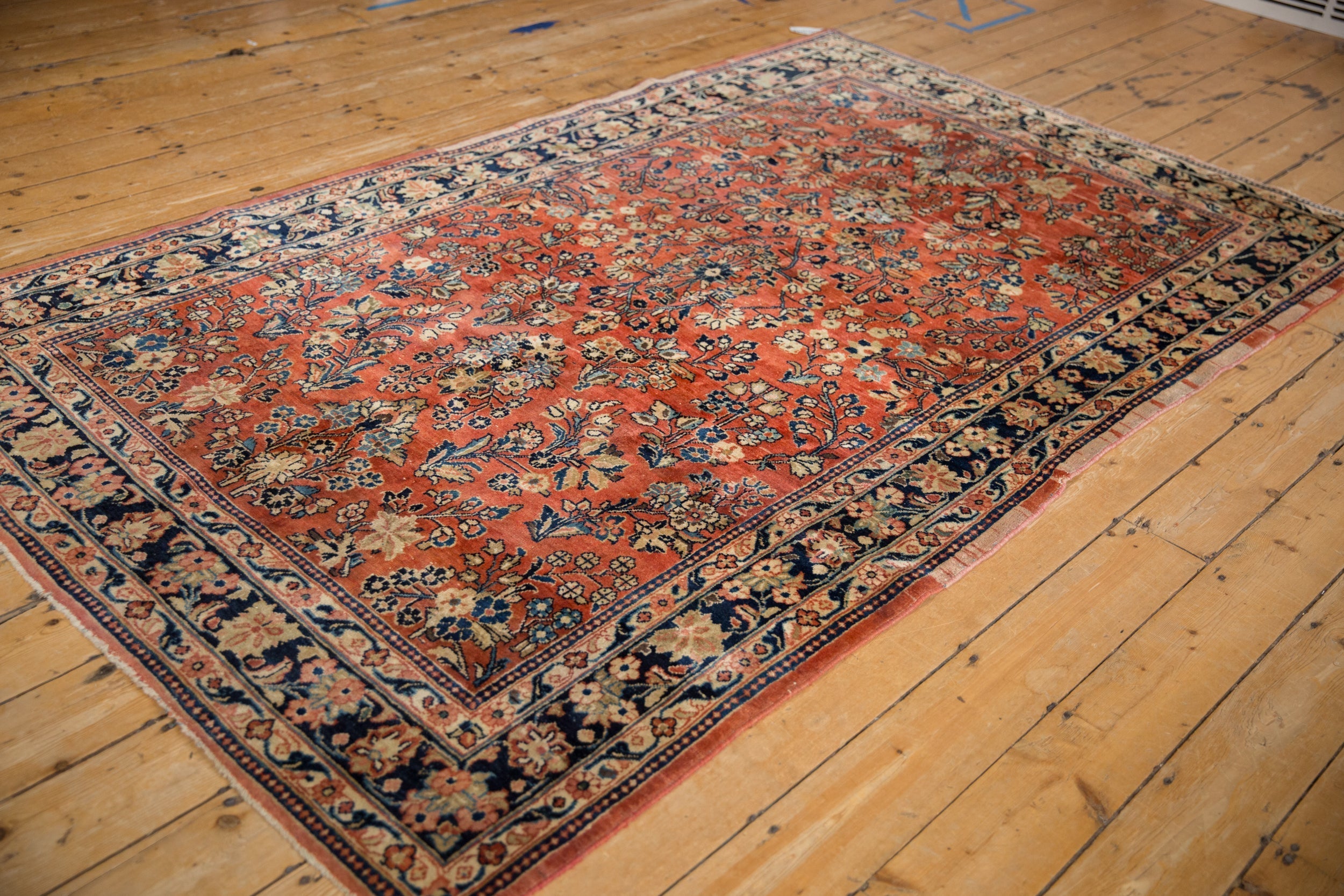 5x8.5 Vintage Sarouk Carpet by Old New House® - product image 7 for Resin Society