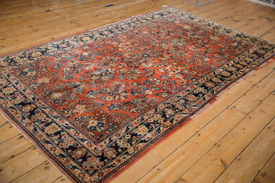5x8.5 Vintage Sarouk Carpet by Old New House® - product image 7 for Resin Society