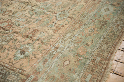 9x11.5 Vintage Distressed Ghiordes Carpet by Old New House® - product image 5 for Resin Society
