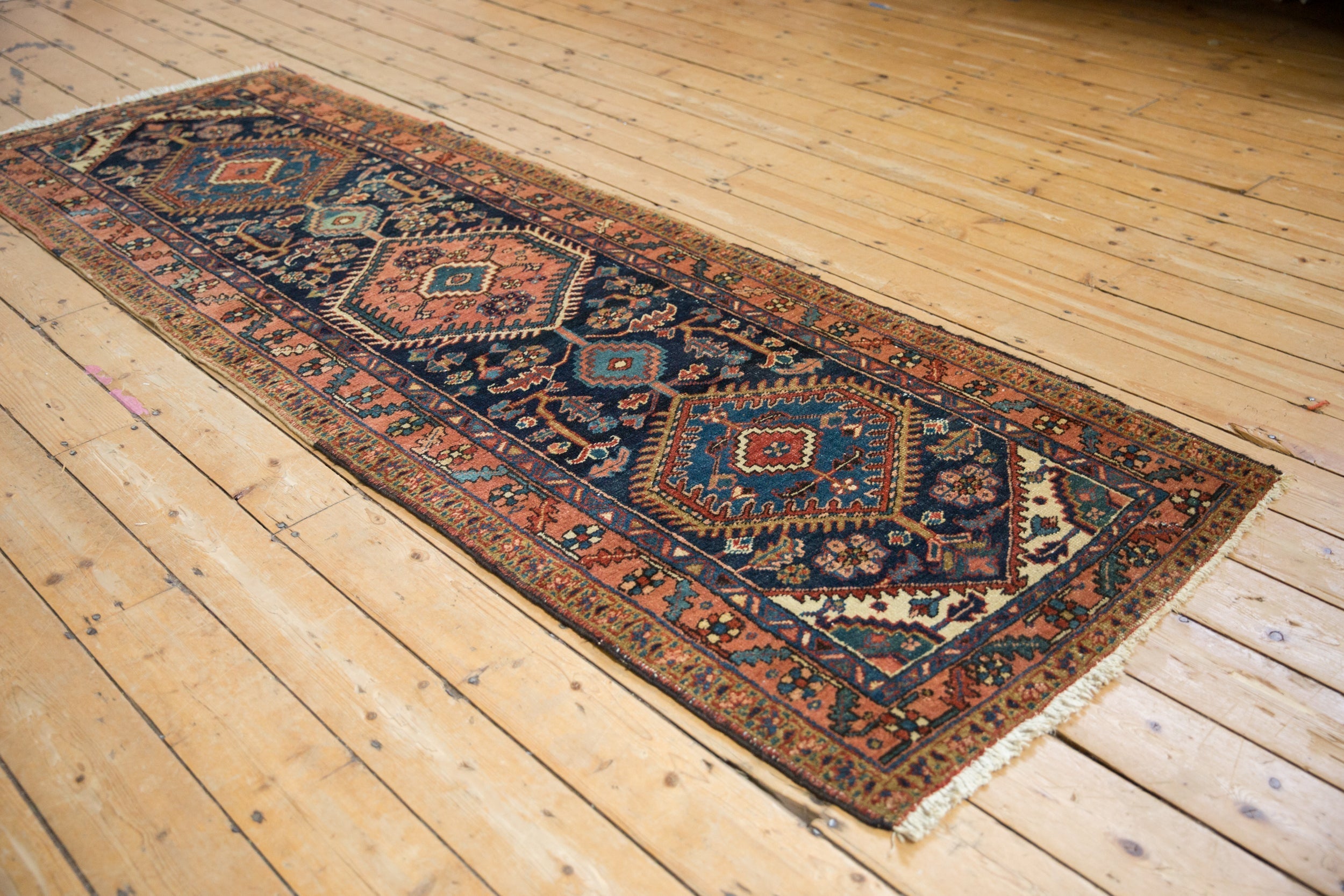 3x9 Vintage Heriz Rug Runner by Old New House® - product image 4 for Resin Society