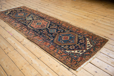 3x9 Vintage Heriz Rug Runner by Old New House® - product image 4 for Resin Society