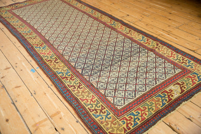 4x9 Antique Caucasian Rug Runner by Old New House® - product image 4 for Resin Society