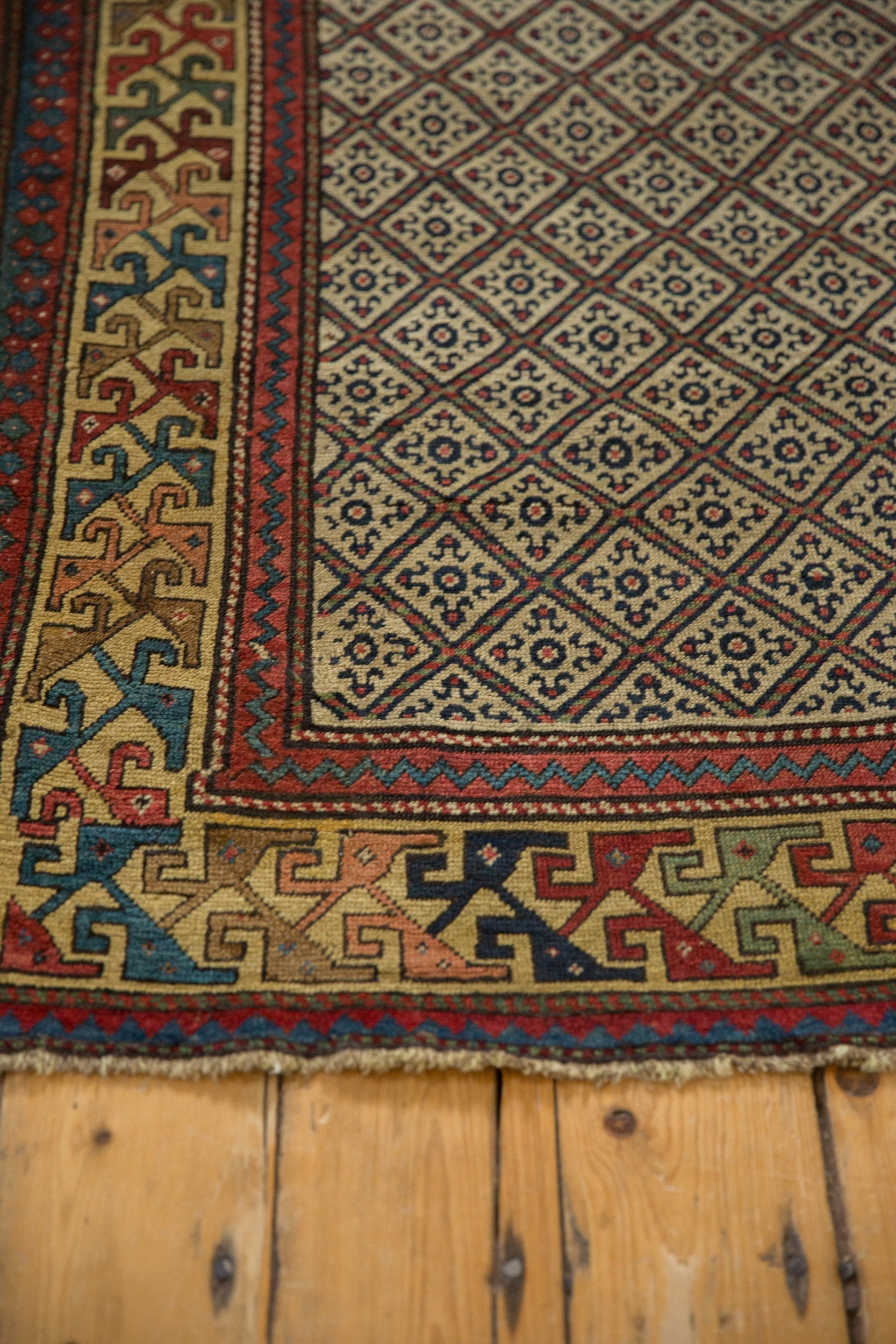 4x9 Antique Caucasian Rug Runner by Old New House® - product image 8 for Resin Society