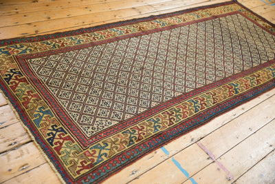 4x9 Antique Caucasian Rug Runner by Old New House® - product image 9 for Resin Society