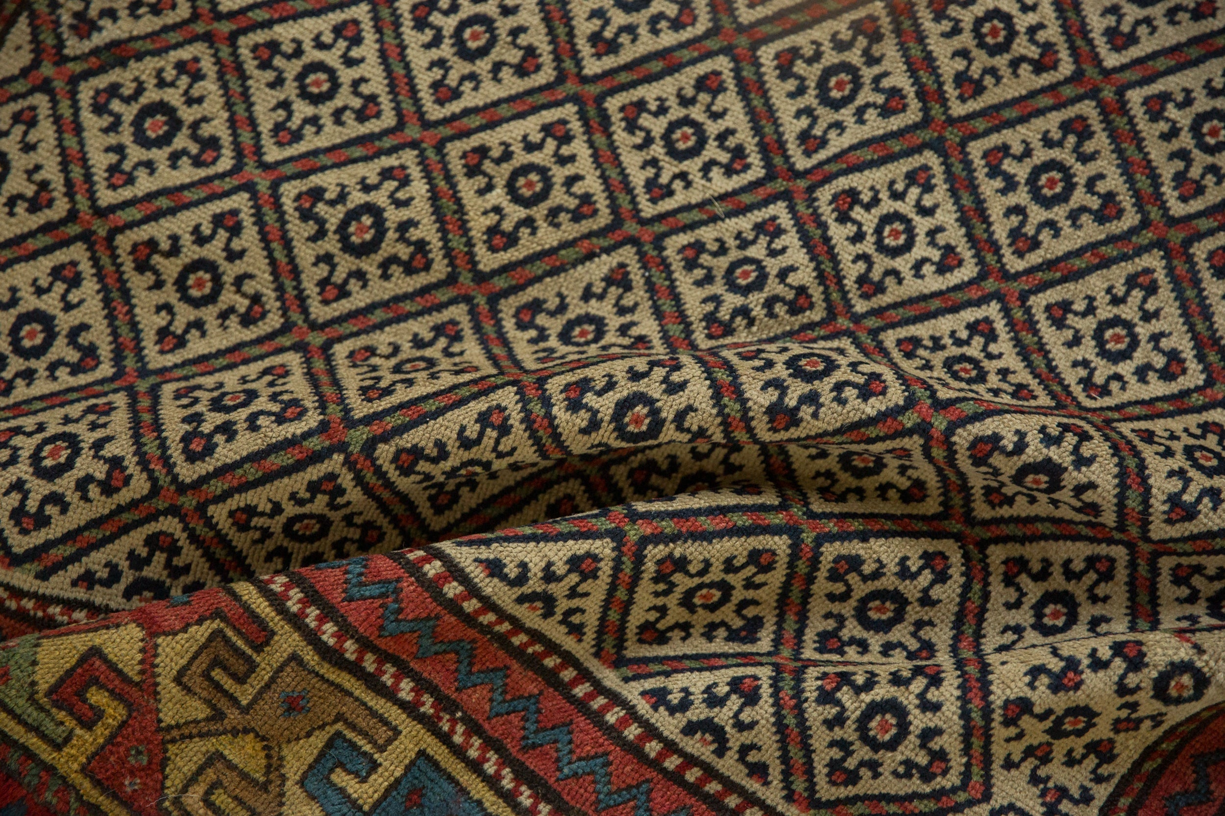 4x9 Antique Caucasian Rug Runner by Old New House® - product image 11 for Resin Society