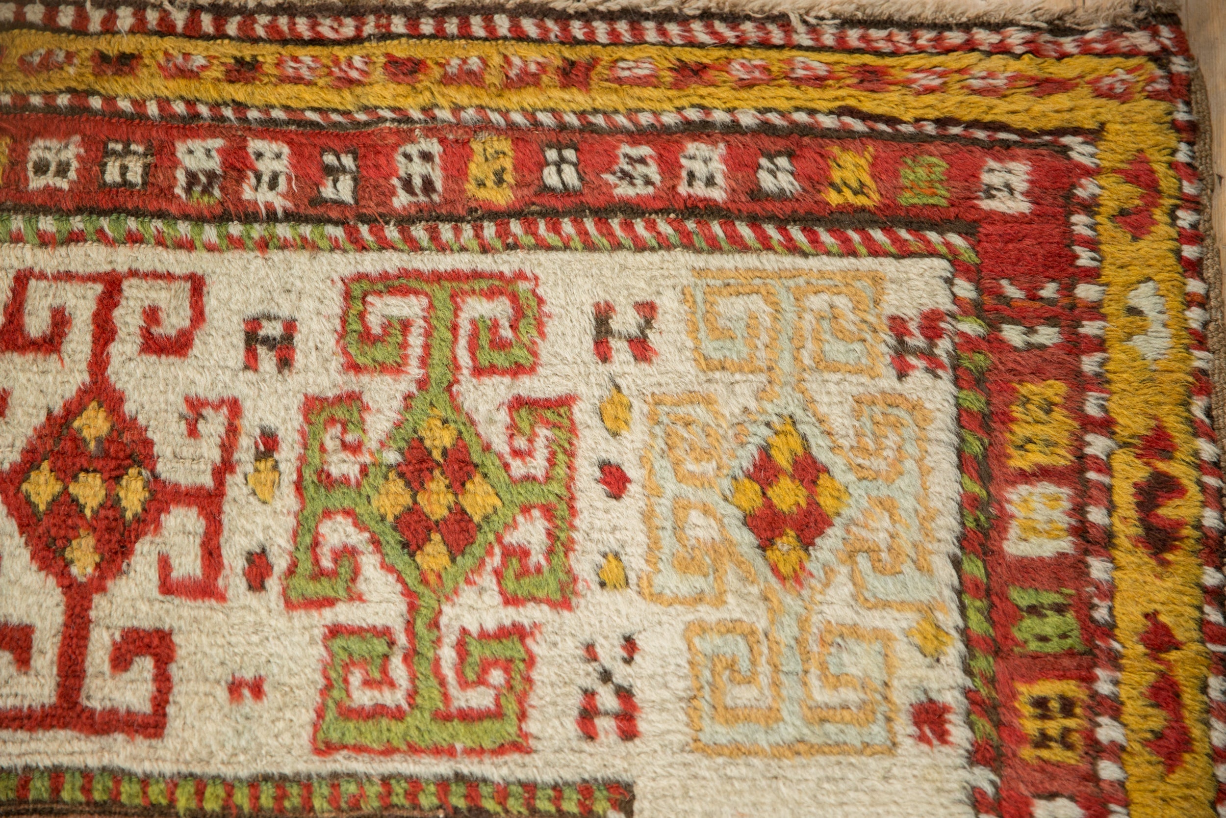 3.5x10 Antique Kazak Rug Runner by Old New House® - product image 3 for Resin Society