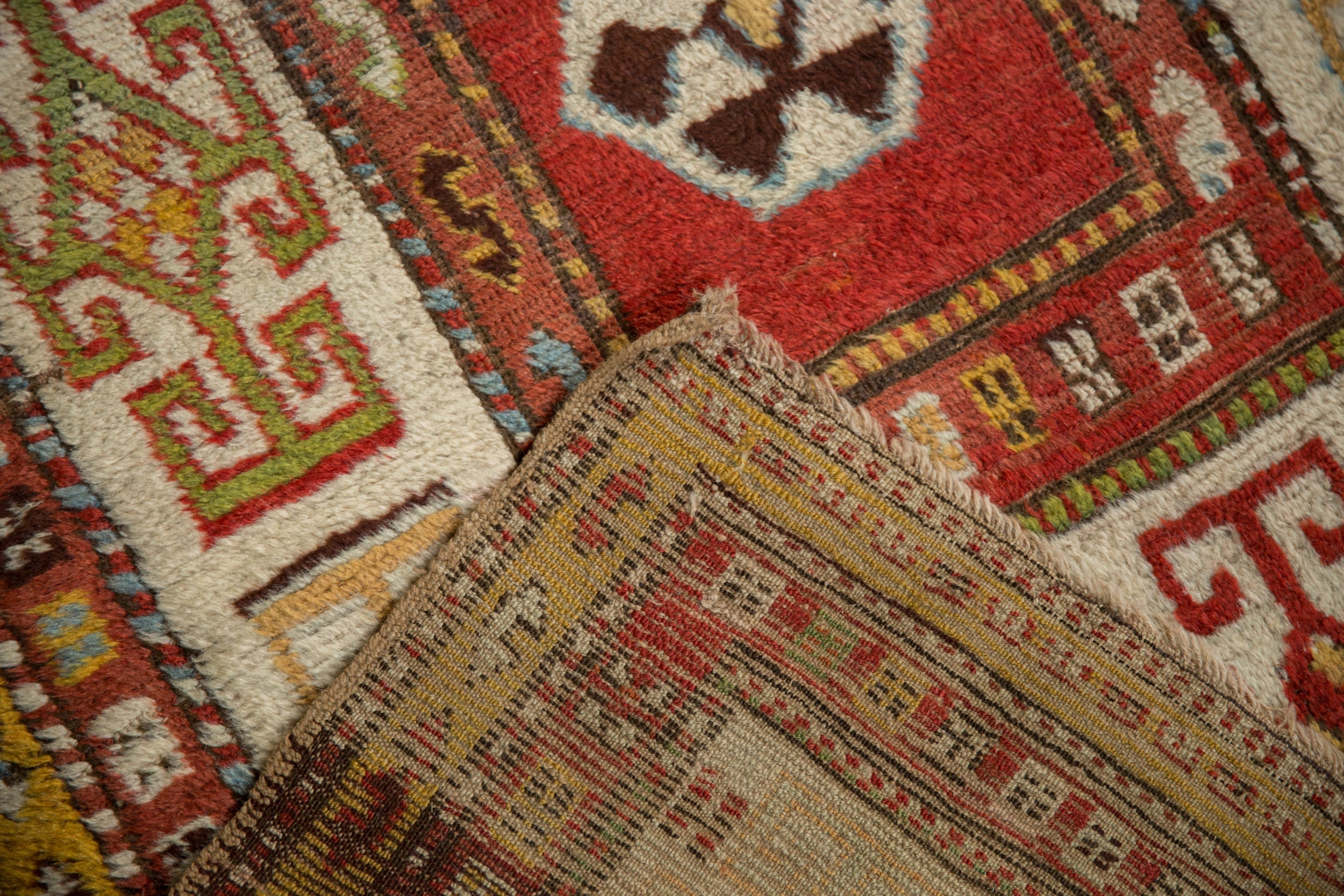 3.5x10 Antique Kazak Rug Runner by Old New House® - product image 15 for Resin Society