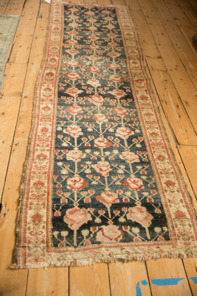 2.5x9 Antique Kurdish Hamadan Rug Runner by Old New House® - product image 3 for Resin Society
