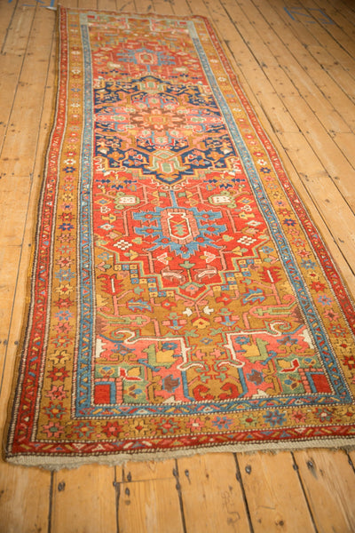 3.5x11 Antique Heriz Rug Runner by Old New House® - product image 3 for Resin Society
