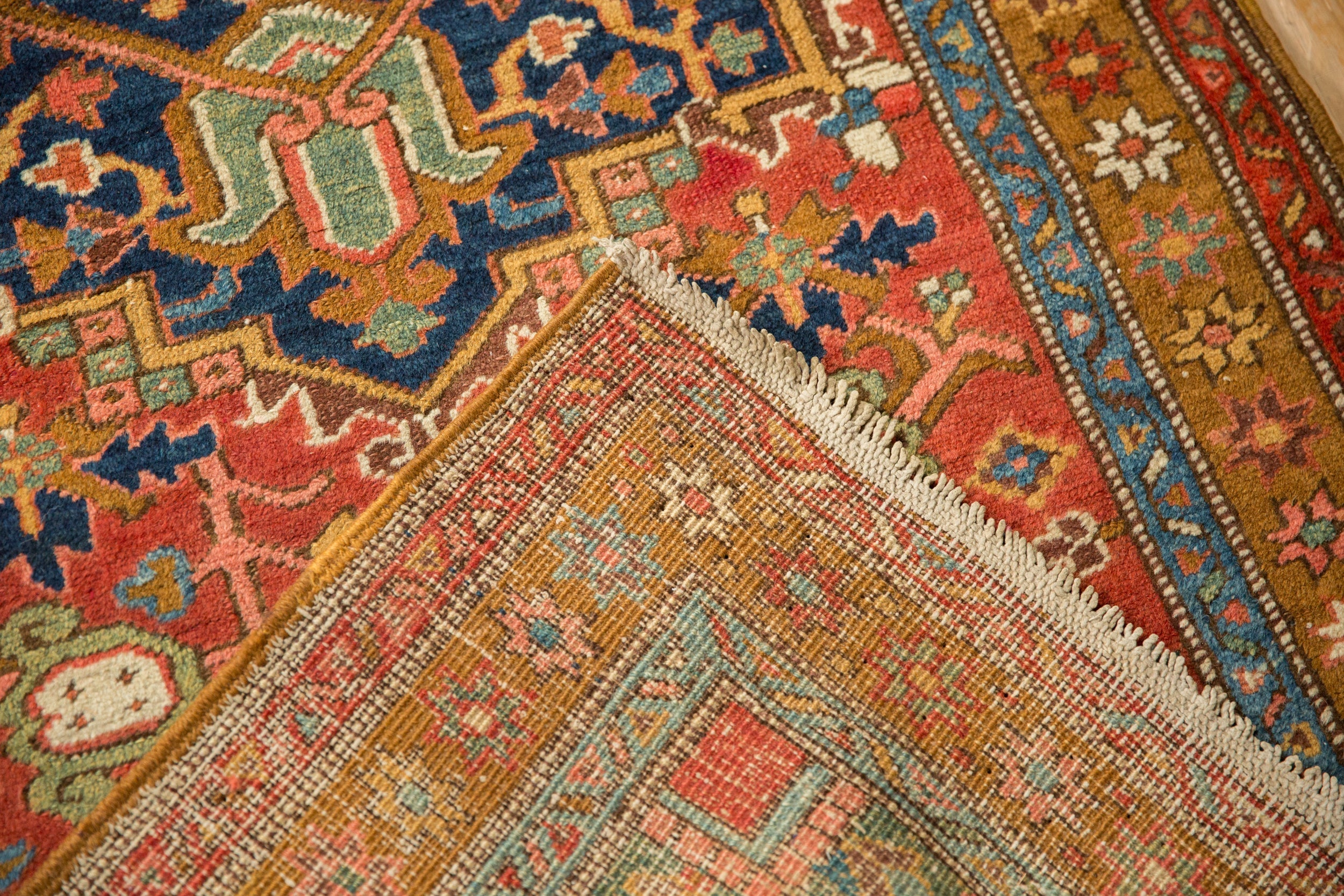 3.5x11 Antique Heriz Rug Runner by Old New House® - product image 12 for Resin Society