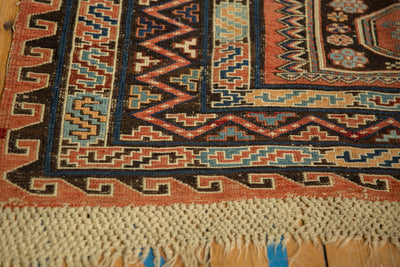 7x10.5 Antique Soumac Design Carpet by Old New House® - product image 4 for Resin Society