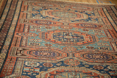 7x10.5 Antique Soumac Design Carpet by Old New House® - product image 11 for Resin Society